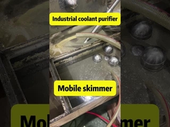 효율적인 CNC 냉각유 분리기 큰 절단 액체 및 기름 제거 분말