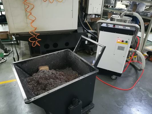 가공 센터 CNC 냉각 용액 탱크 청소기 220V 기계 냉각 용액 필터레이션 시스템